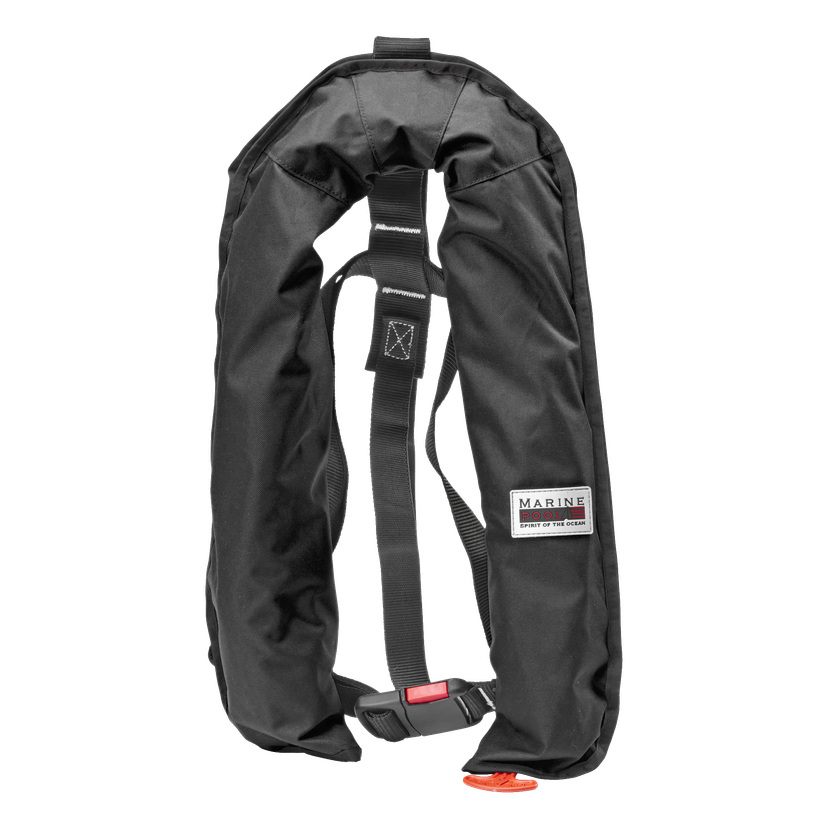 Selvoppblåsbar flytevest