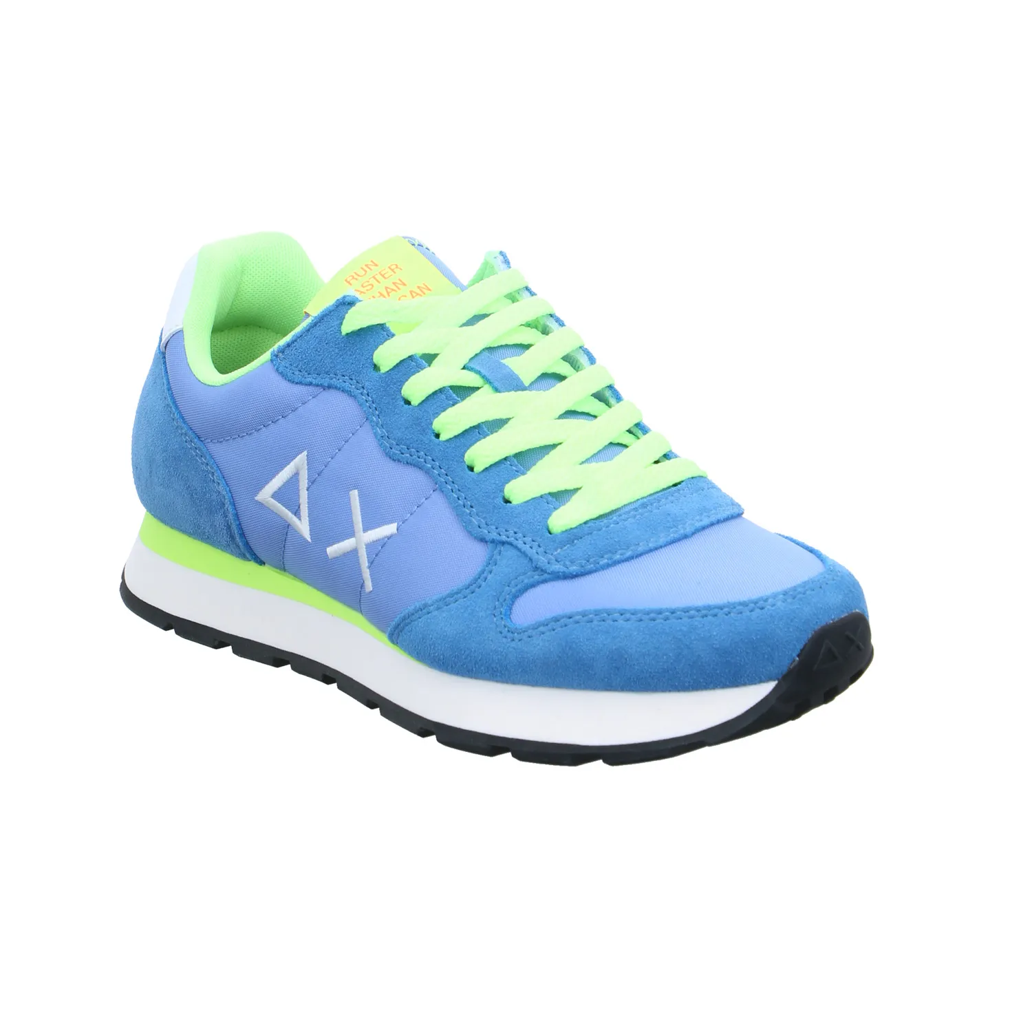 SUN68 Halbschuhe Sneaker Stoff Blau Textil