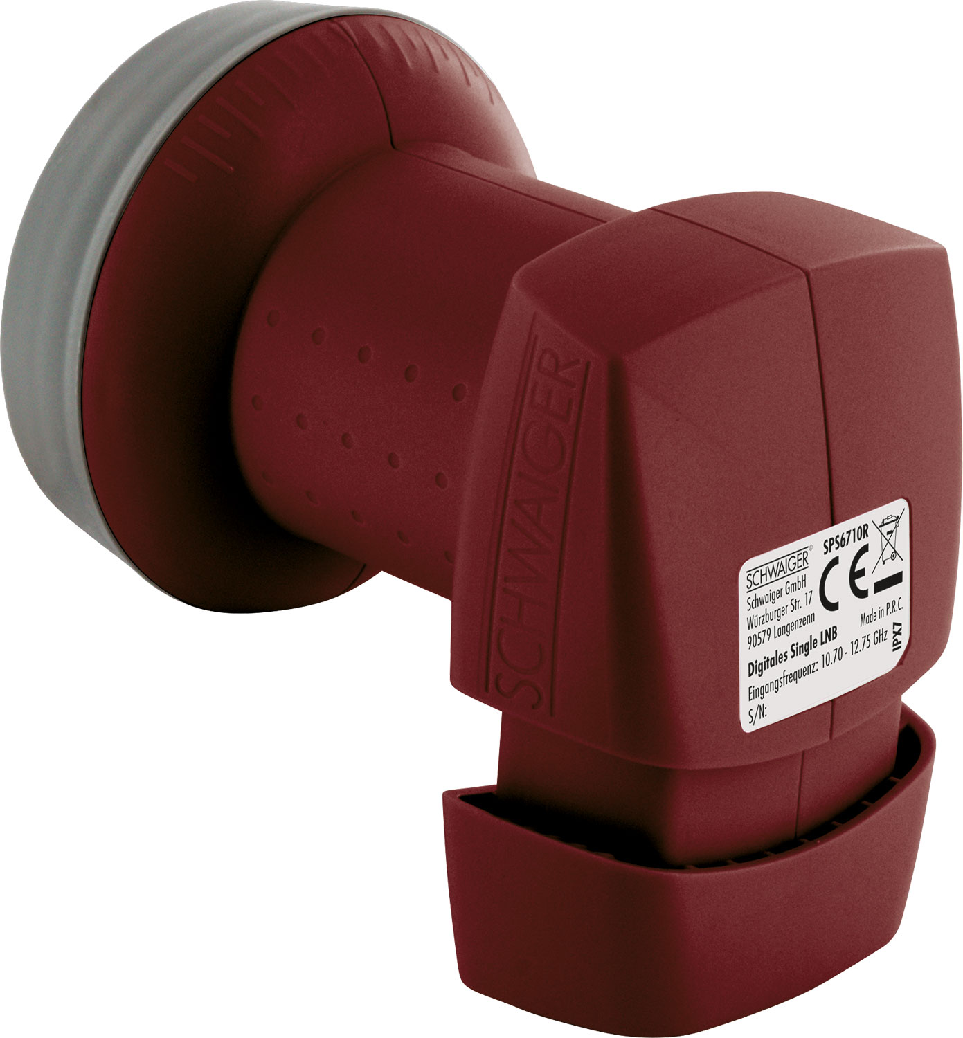 Schwaiger SPS6710R rode digitale single LNB
