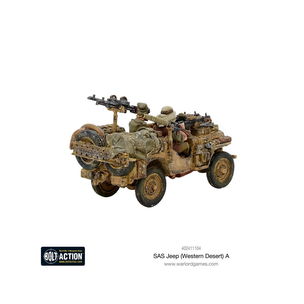 Bolt Action - Revised SAS Western Desert Jeep A