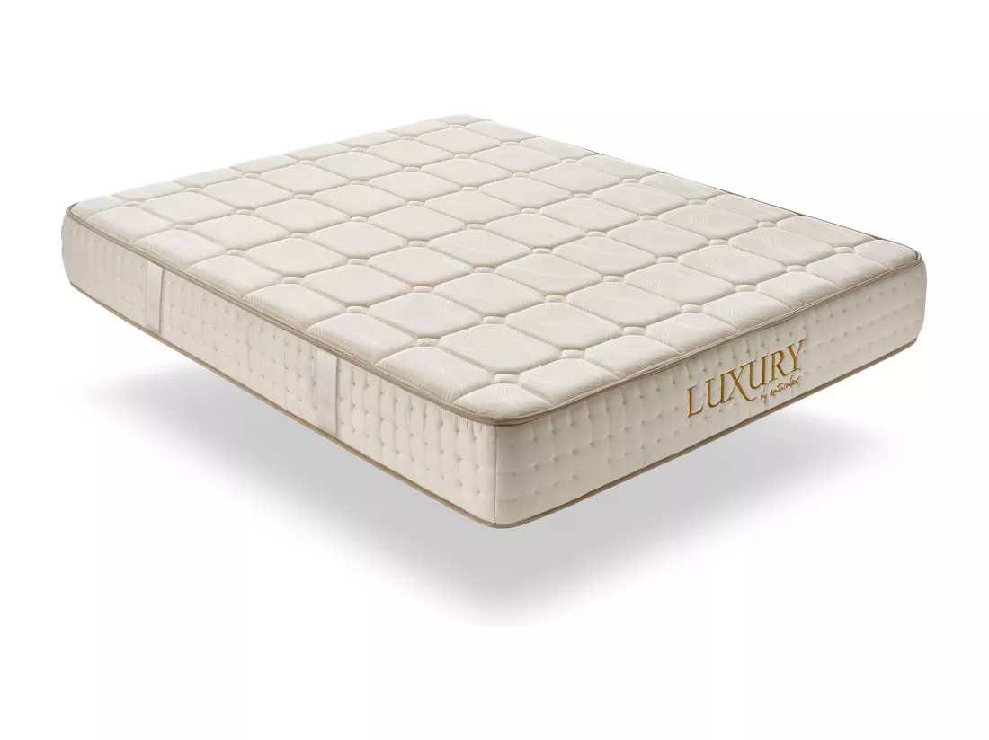 Naturalex - Matelas Luxury à ressorts ensachés 160x200 cm - Épais 24 cm - Visco Thermorégulateur - Tissu Premium - Haute Qualité - Respirabilité optimale