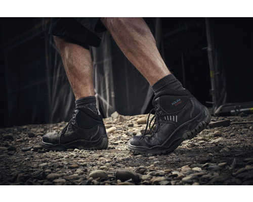 S3 veiligheidsschoenen Hammer Workwear zwart maat 38