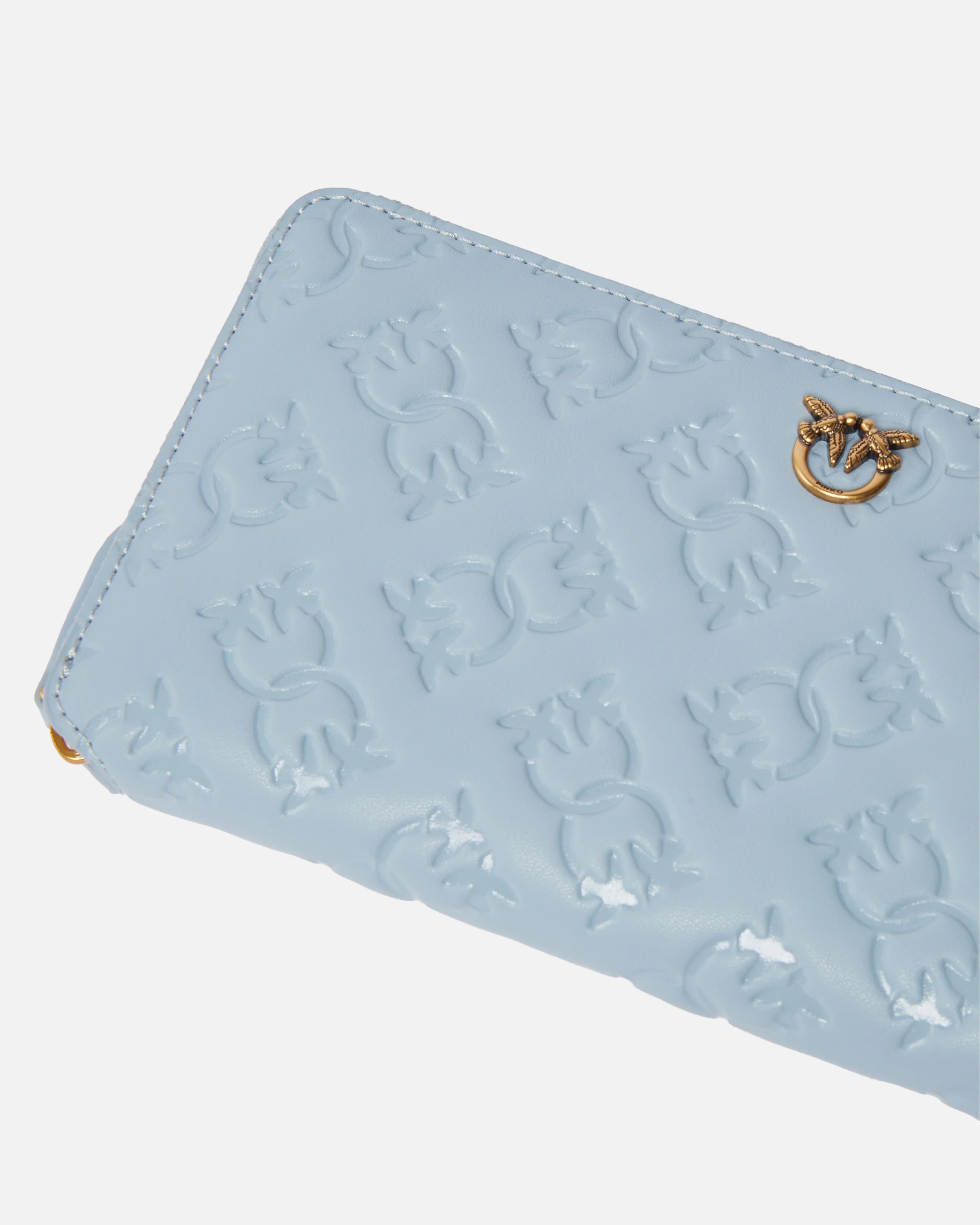 Portefeuille rectangulaire monogram | Bleu