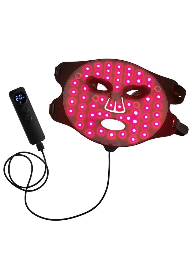 Glow LED-Maske für sichtbar glatter wirkende Haut, 4 Lichtmodi