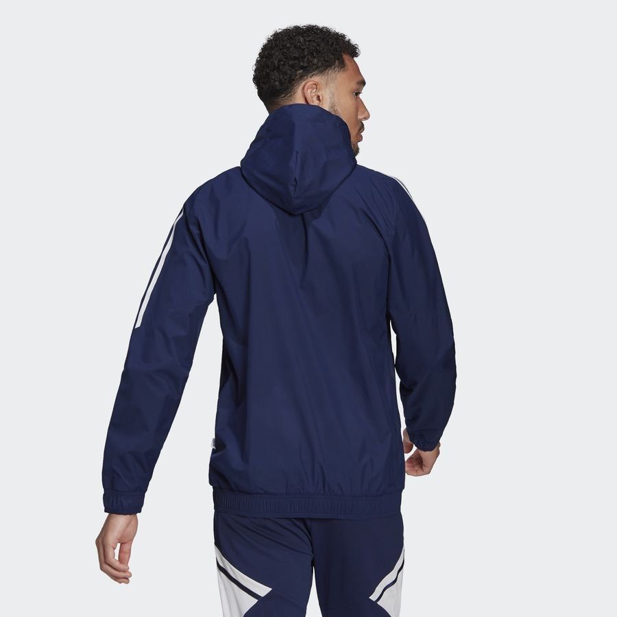 adidas All Weather Veste Condivo 22 - Bleu Marine/Blanc