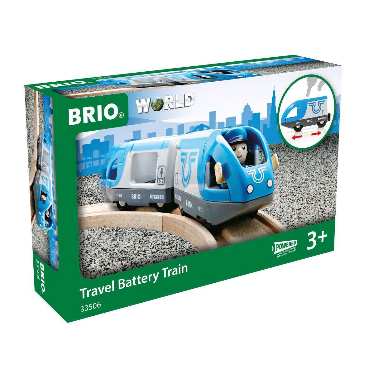BRIO Spiel Blauer Reisezug