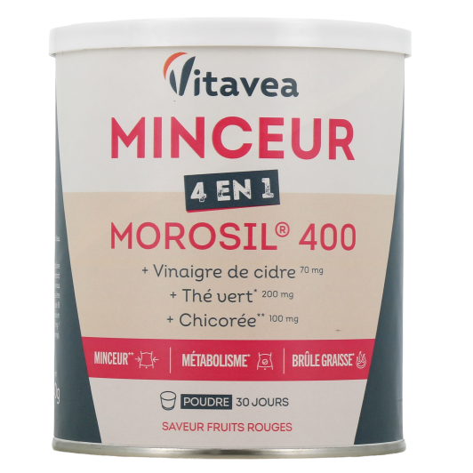 Vitavea Minceur 4 en 1 Morosil 400 - Métabolisme, Brûle Graisse