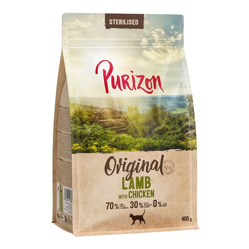Purizon Sterilised Adult agneau, poulet - sans céréales