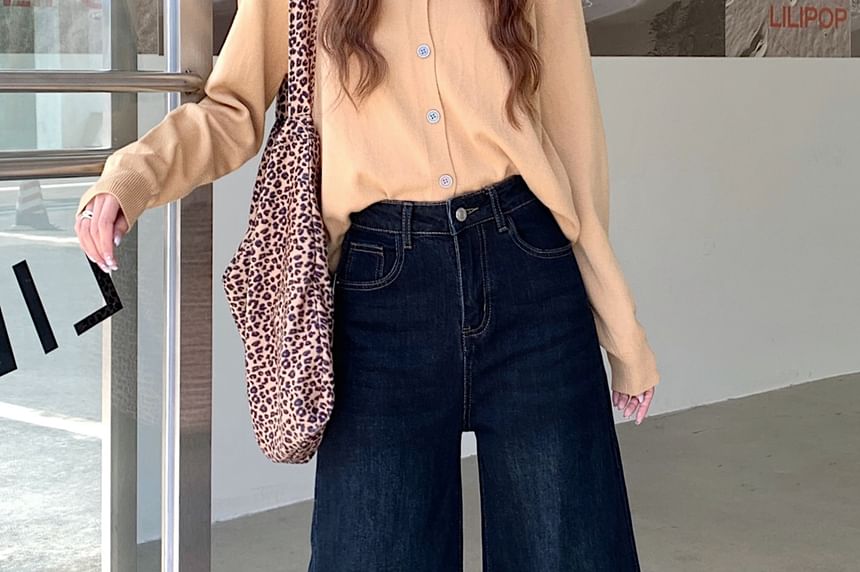 Strawolf - High-Rise Boot-Cut Jeans