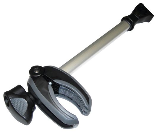 BIKE ARM, Rahmen-Haltearm für Kupplungsträger  schwarz  3. RAD