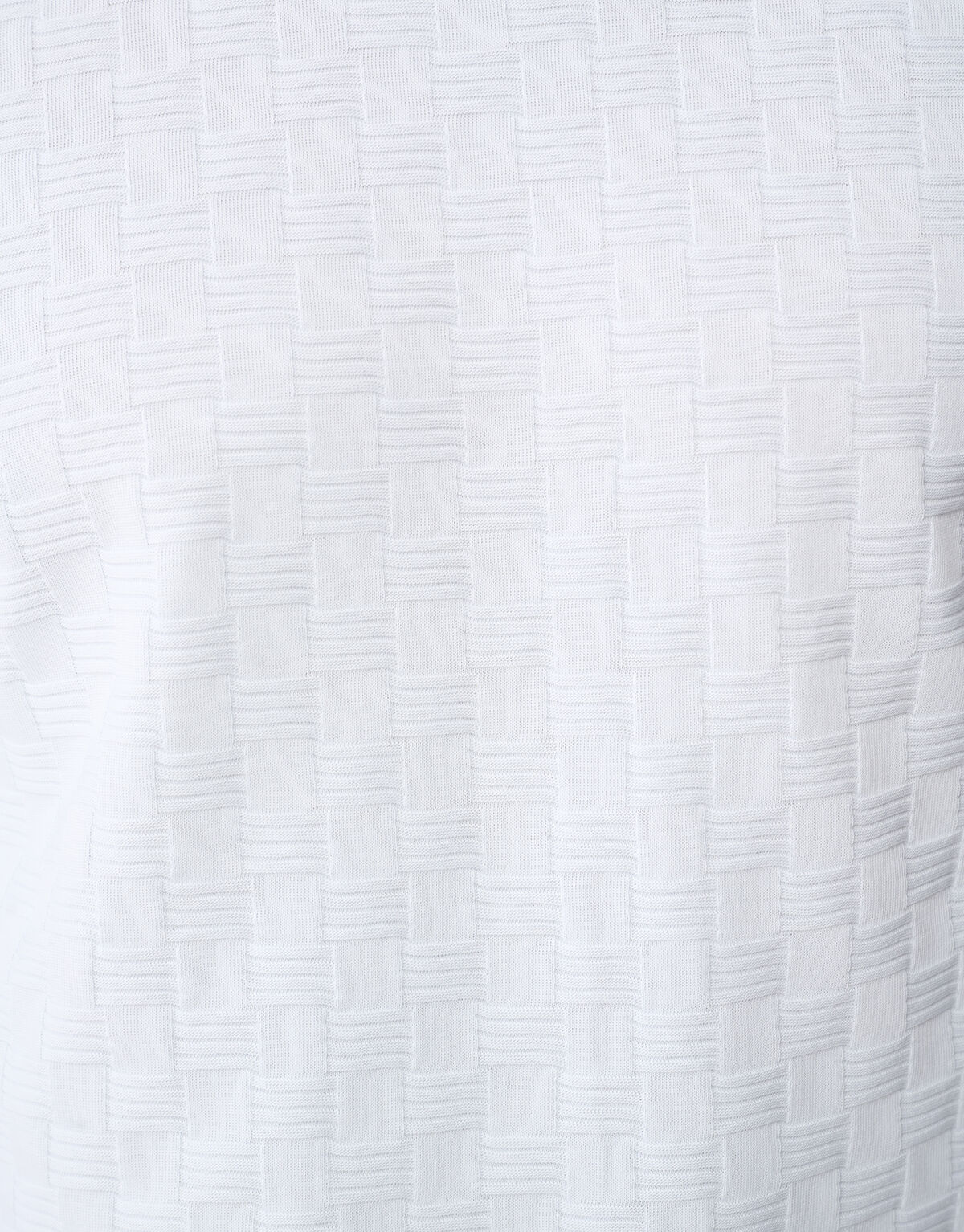 Structuur T-shirt Lichtblauw
