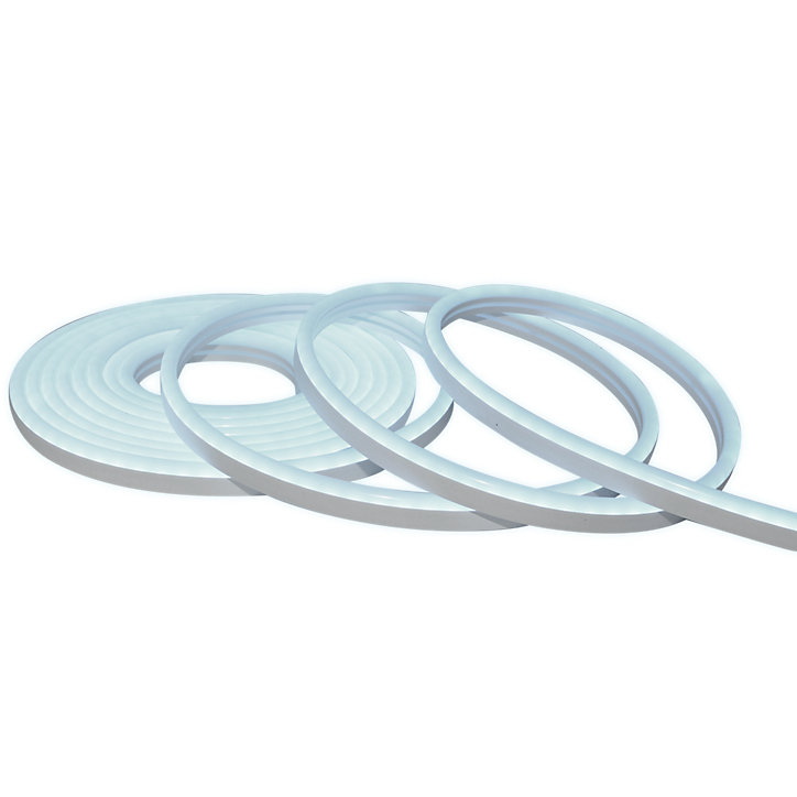 Ruban lumineux néon Almeid LED intégrée variation de couleurs IP65 dimmable 22W L.500cm blanc Goodhome