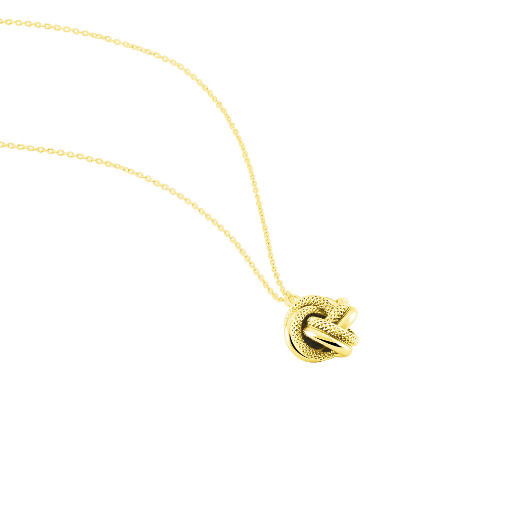 Collier Ignacy Or Jaune