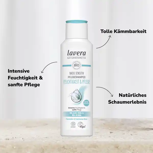 basis sensitiv Pflegeshampoo Feuchtigkeit & Pflege