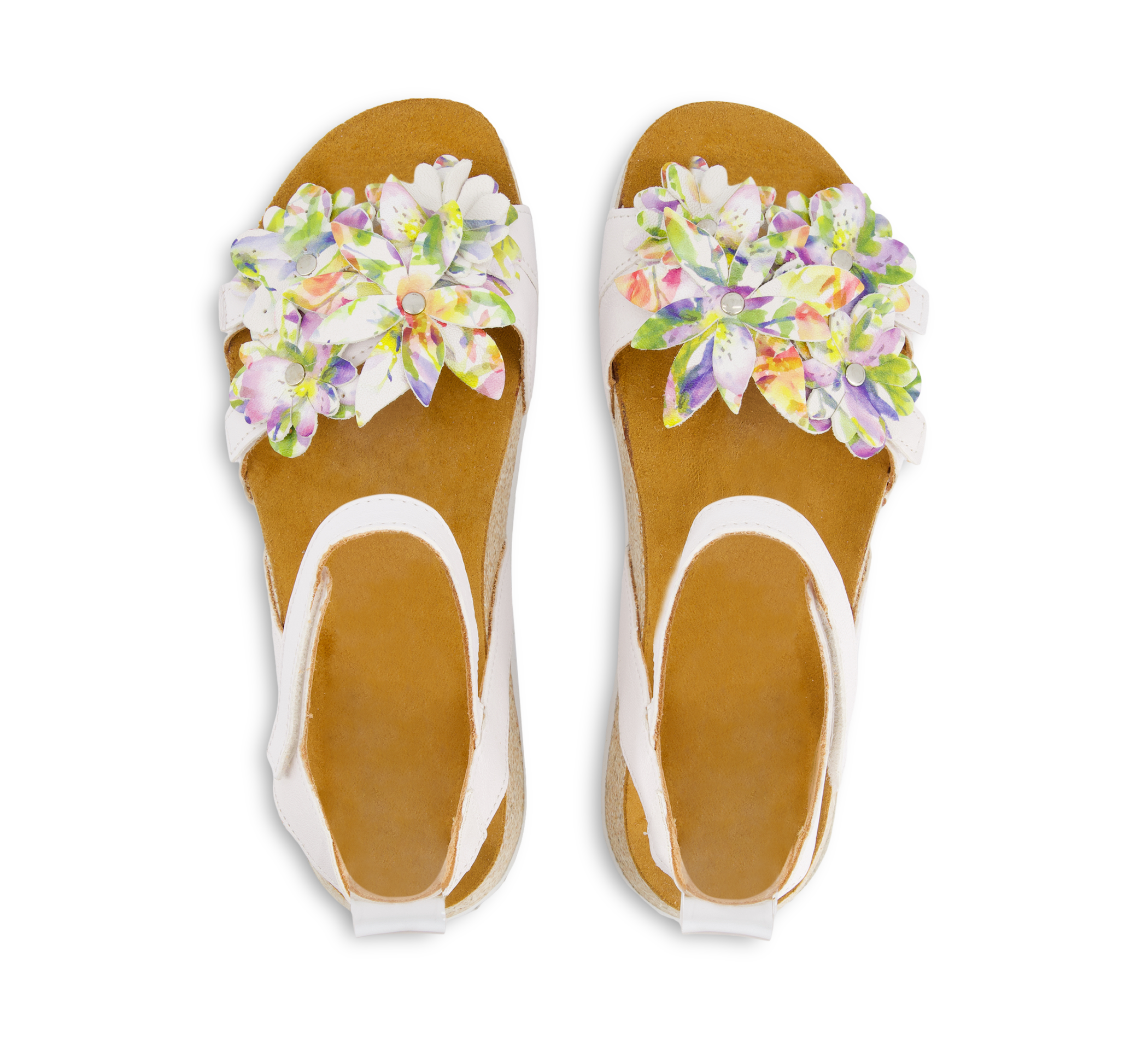 Think! Koak - Riemchensandalen weissmulticolor