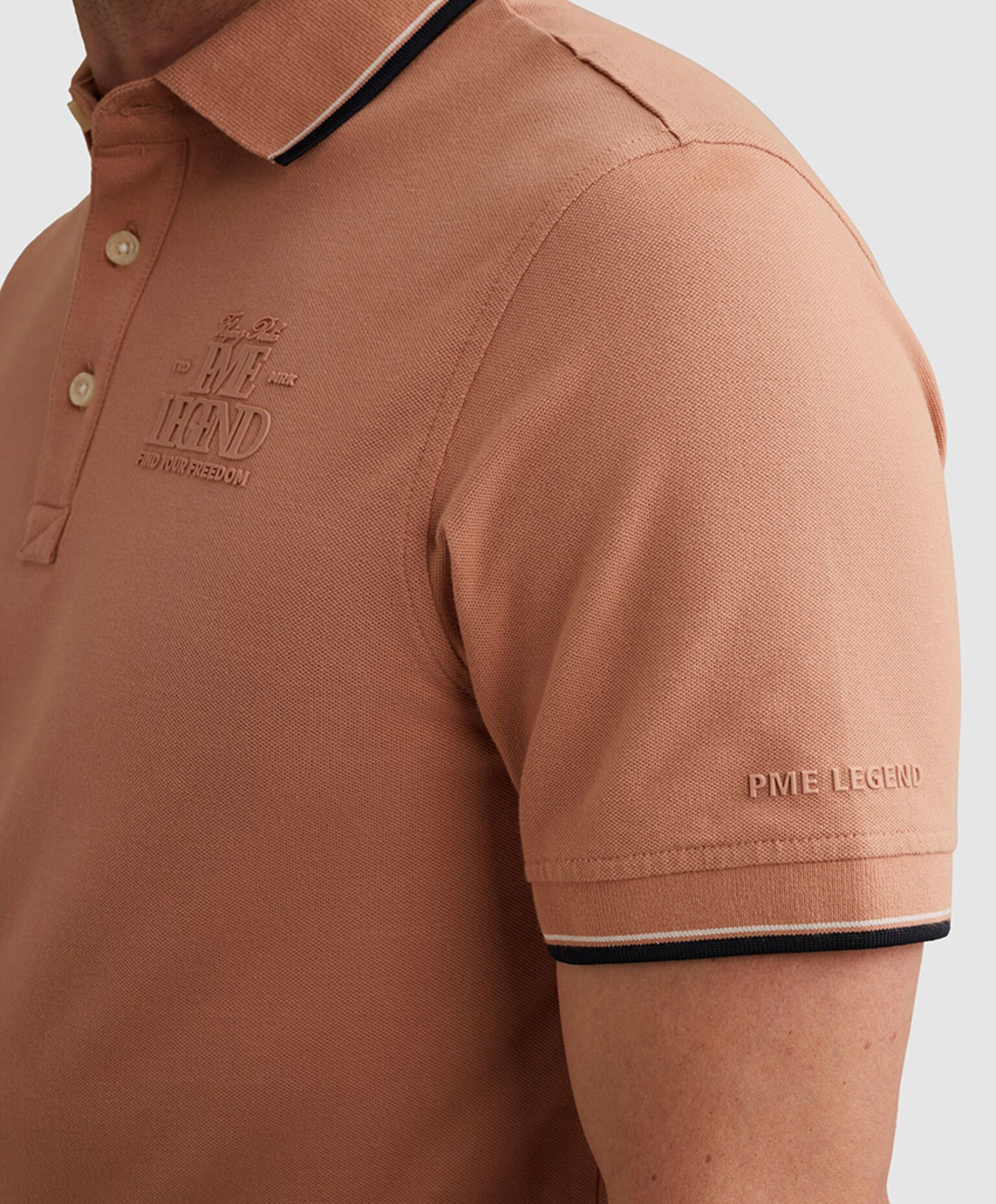 PME Legend Heren polo roze