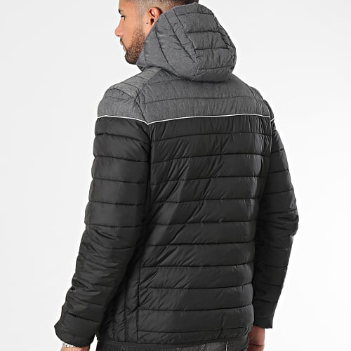Doudoune Capuche Lombardy SHR13274 Noir Gris Anthracite