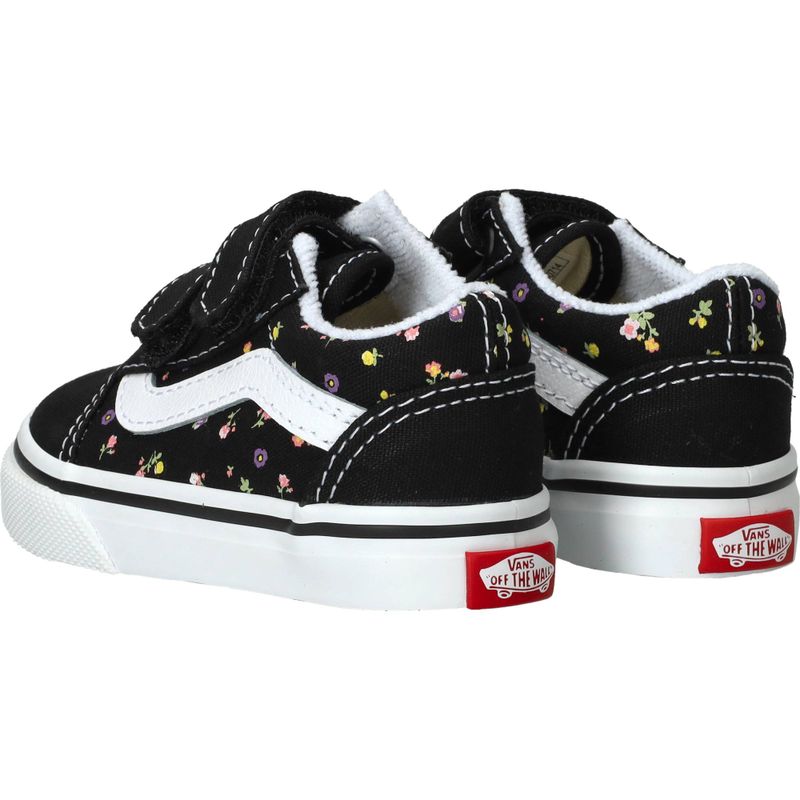 Vans Old Skool V Sneakers Zwart Meisjes