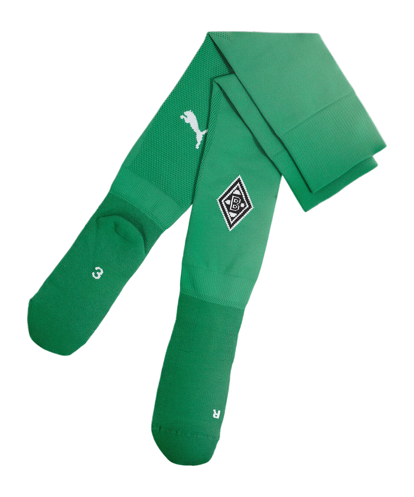 PUMA Borussia Mönchengladbach Strumpfstutzen Away 2024/2025 Grün F07