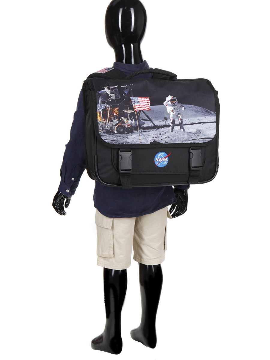 Cartable Nasa Alunissage 38 cm