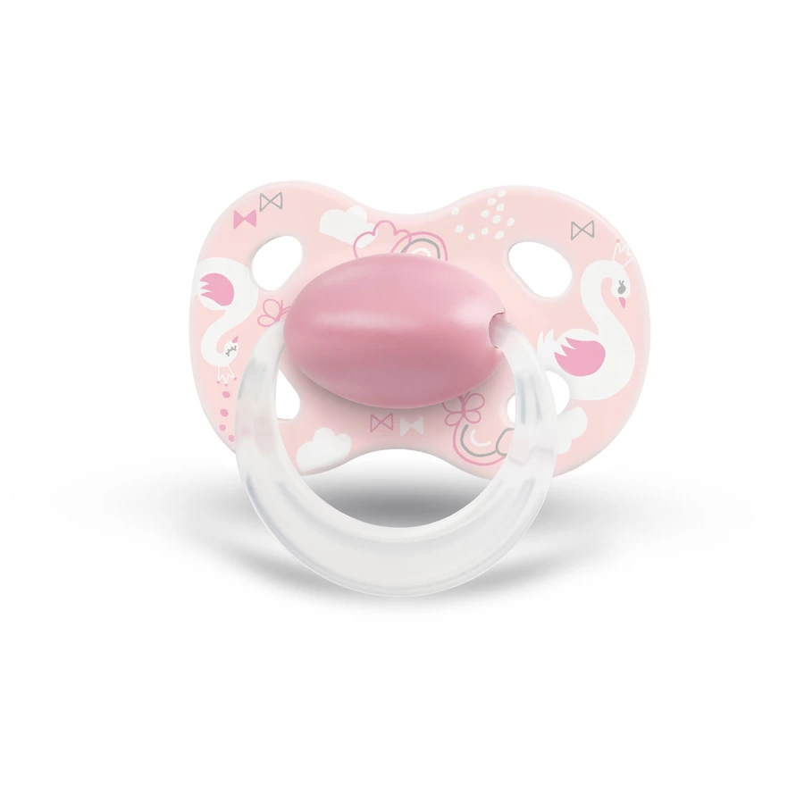 Medela Baby Schnuller Original 6-18 Monate DUO Signature 4 Stück in rosé