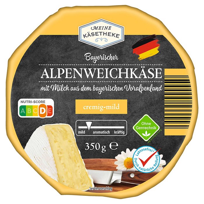 MEINE KÄSETHEKE Bayerischer Weichkäse 350 g, Klassik