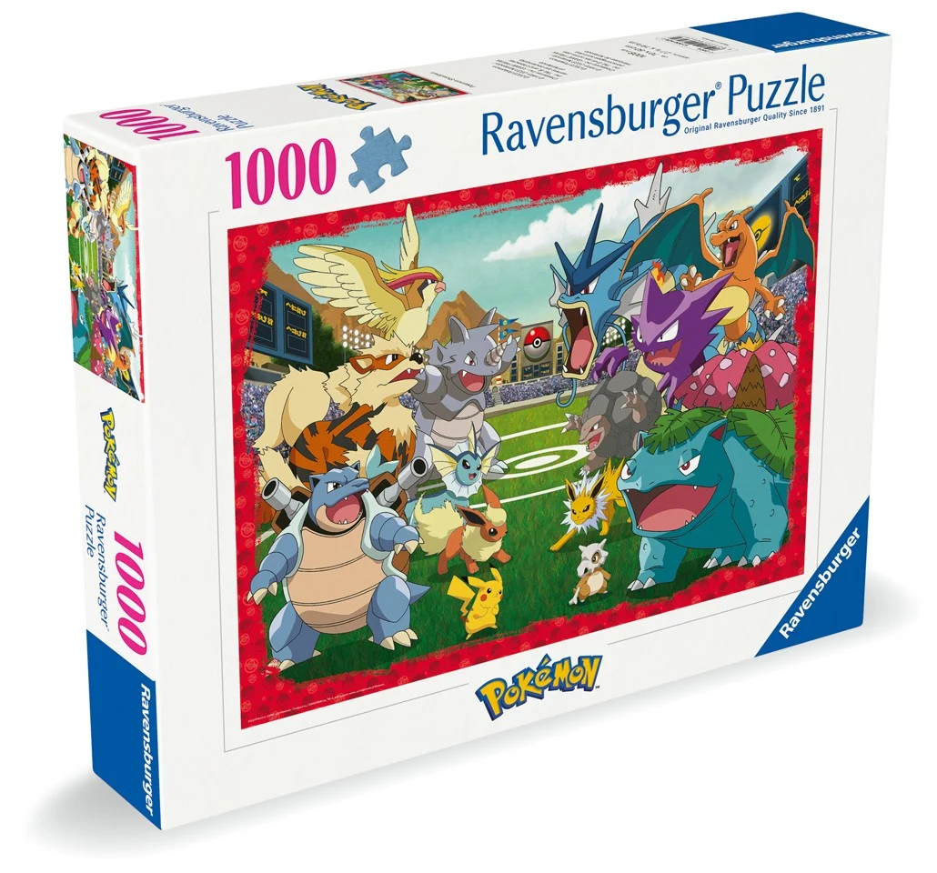 Ravensburger - Puslespil Pokémon Showdown 1000 brikker