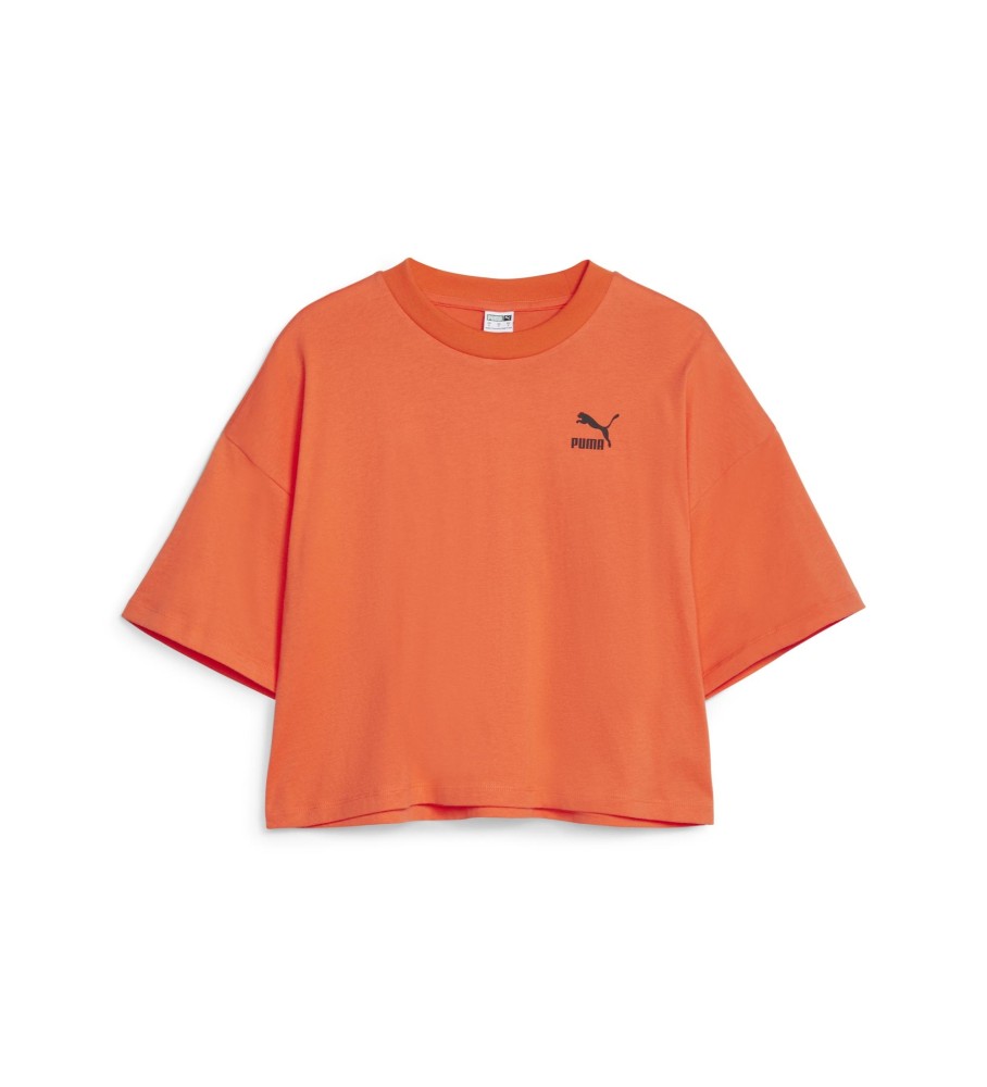 Camiseta Puma Classics Oversized laranja