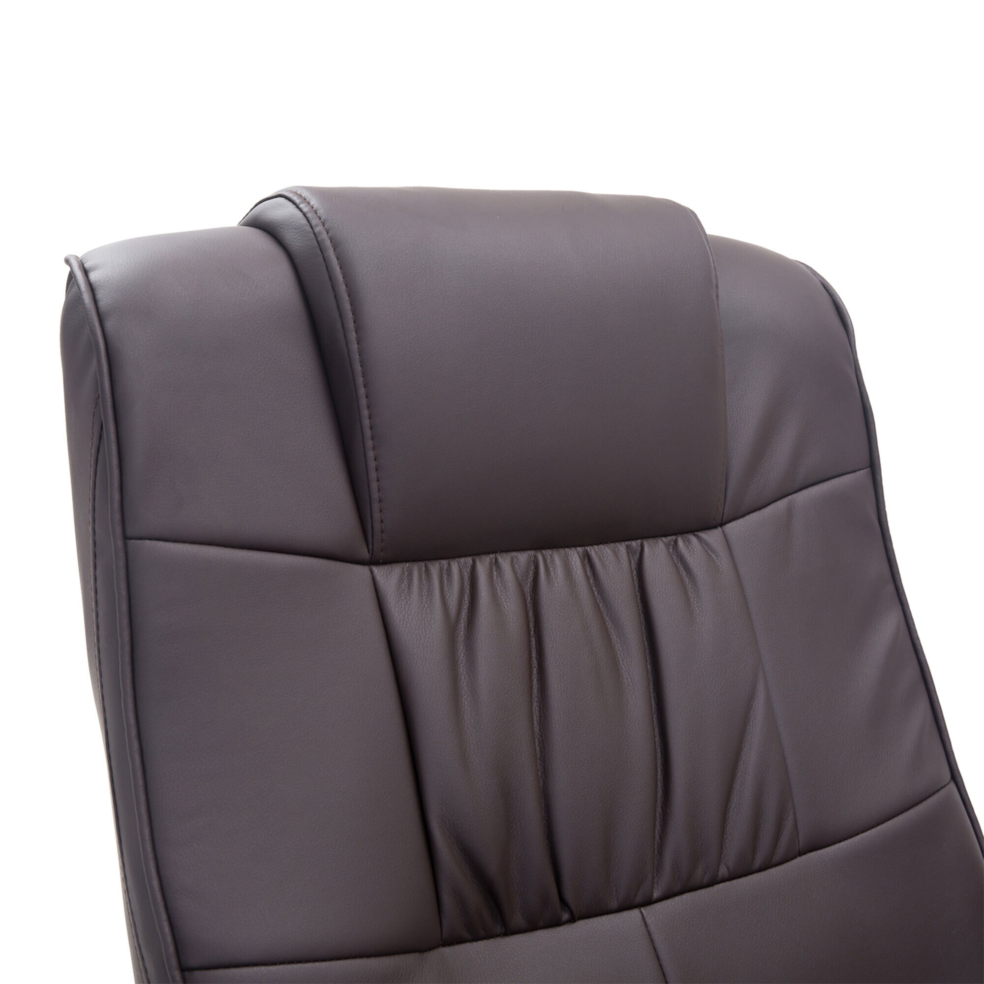 HOMCOM Fernsehsessel Entspannung-Pur, Sessel und Hocker drehbar 77 x 84 x 95 cm (BxTxH)
