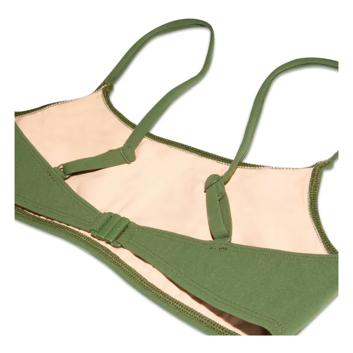 Miska Paris Haut de Maillot de Bain Bralette | Vert kaki