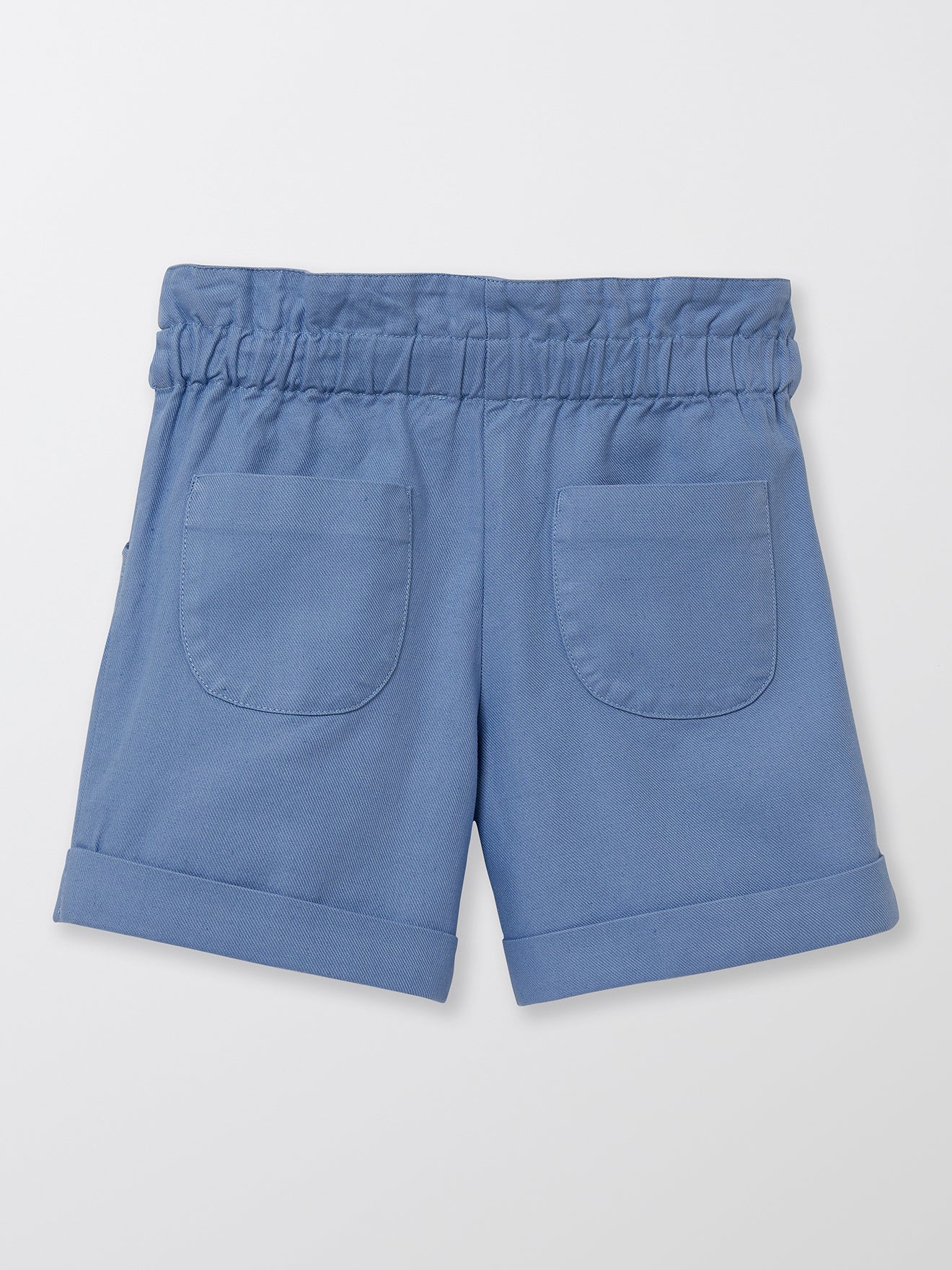 Short Fille en lin et coton