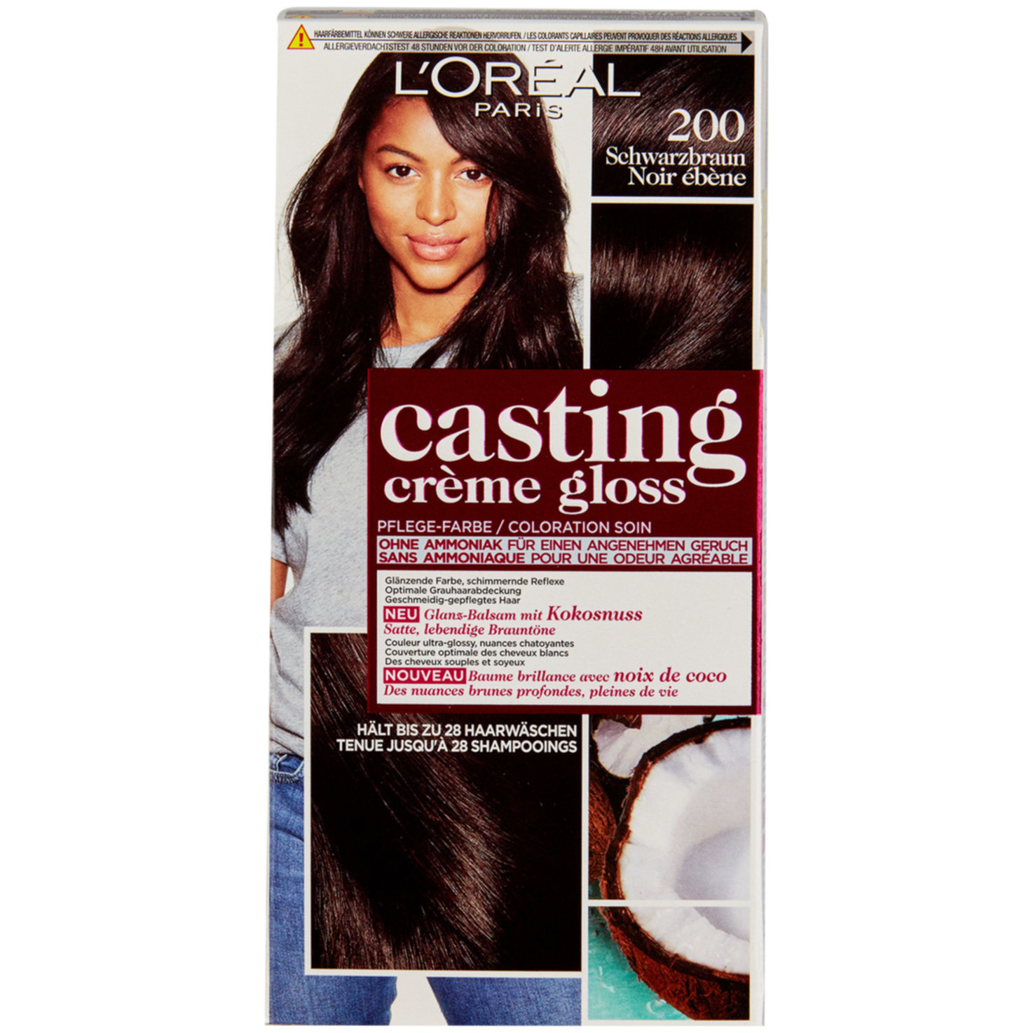 Casting Crème Gloss 200 Schwarzbraun