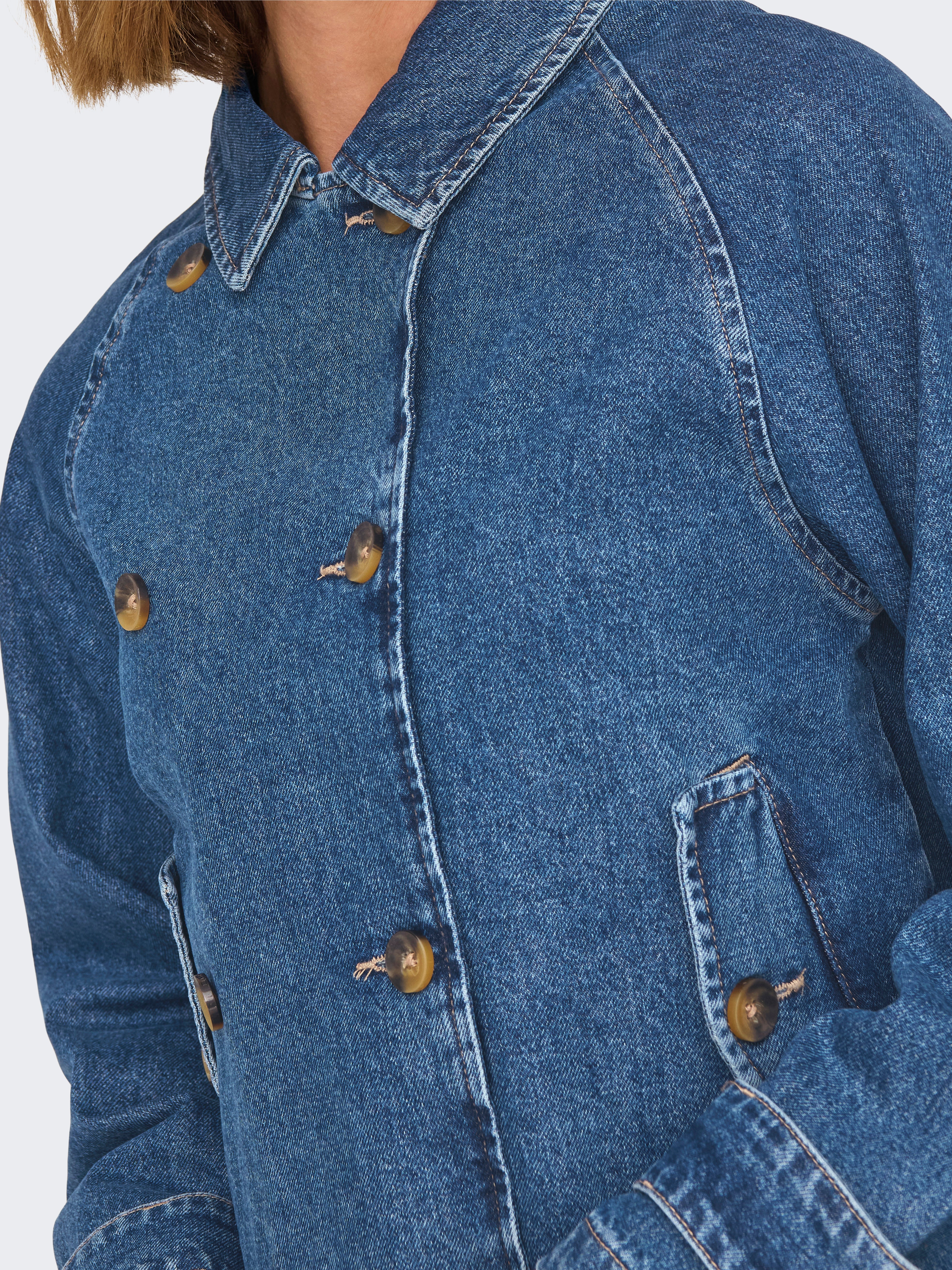 ONLAPRIL Jeansjacke Medium Blue Denim