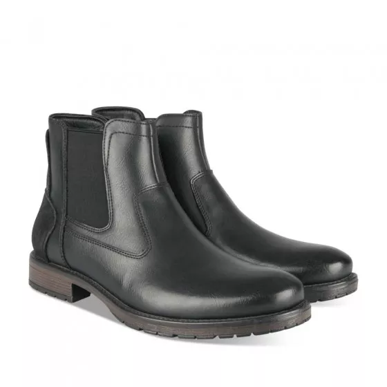 Bottines NOIR DENIM SIDE