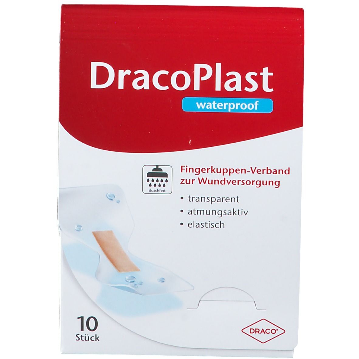 Dracoplast Waterproof Fingerkuppenpflaster