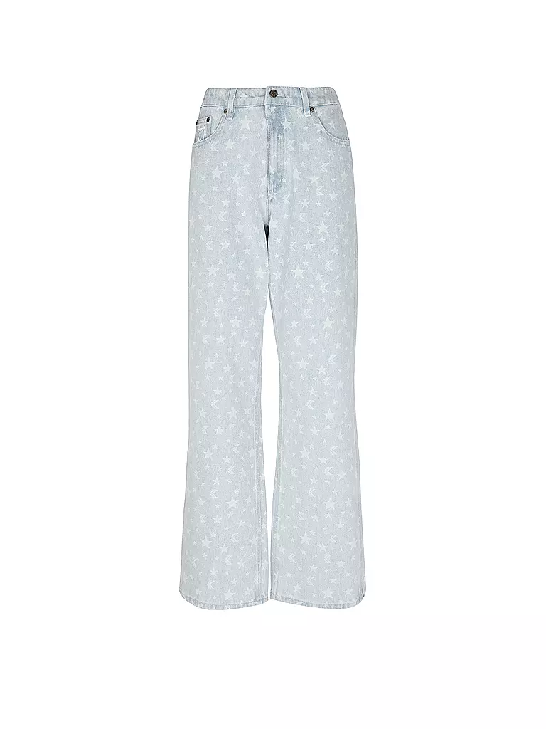 KARL KANI Jeans Straight Fit hellblau