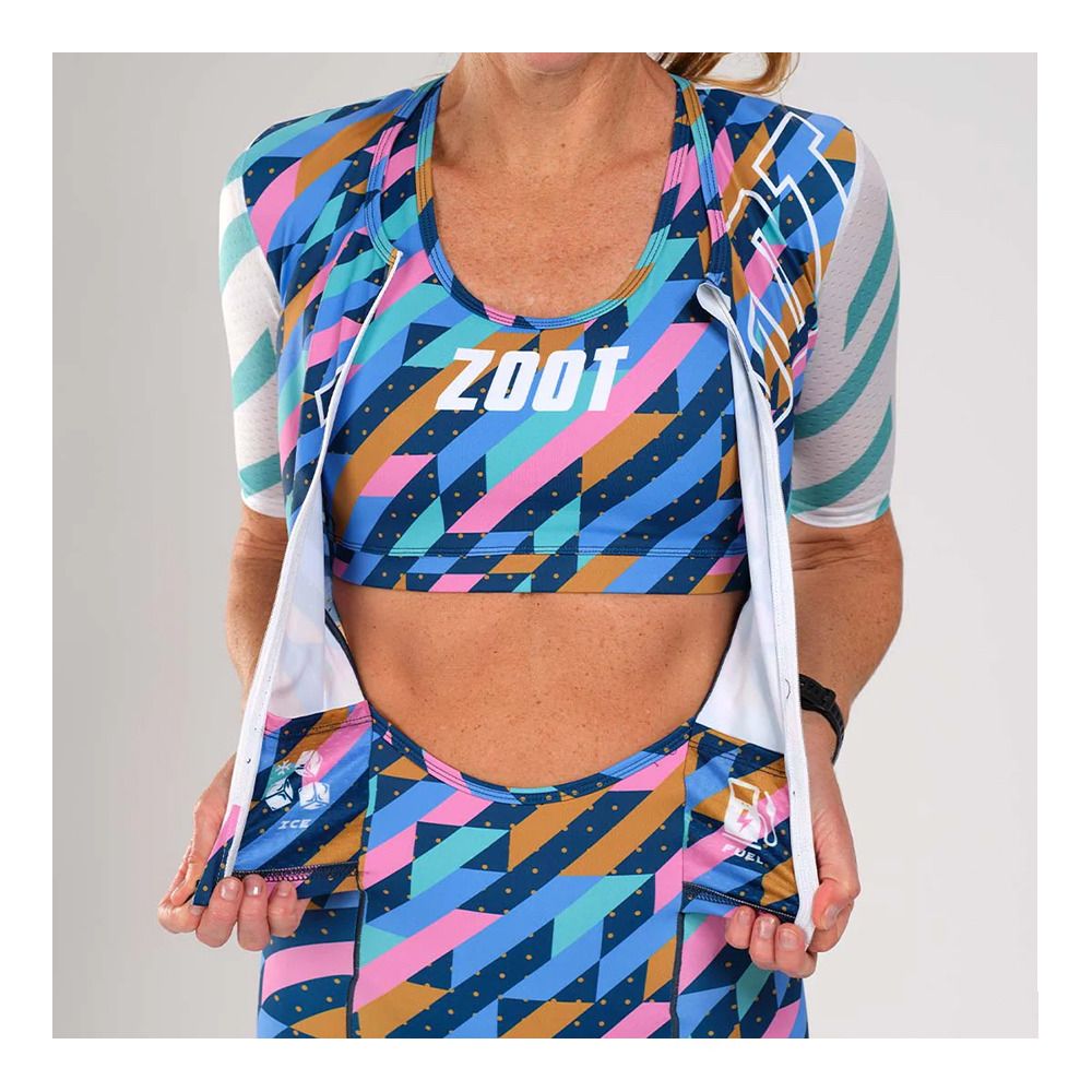 Zoot LTD TRI AERO FZ - Combinaison trifonction shorty Femme unbreakable