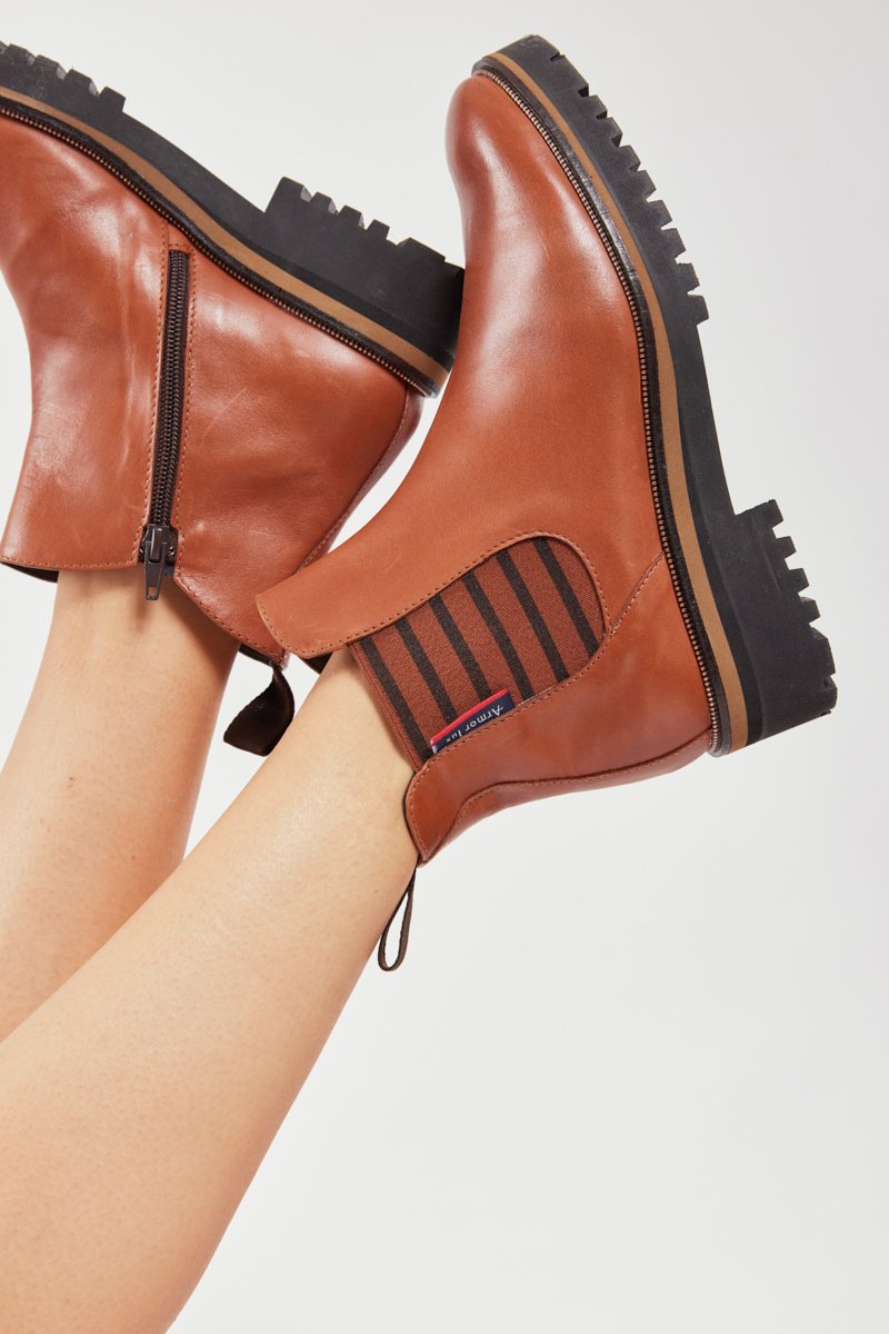 Bottines chelsea - cuir
