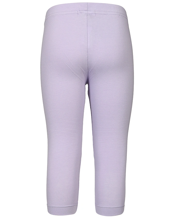 Capri-Leggings LYNFORD mit Glitzer-Schmetterling in flieder