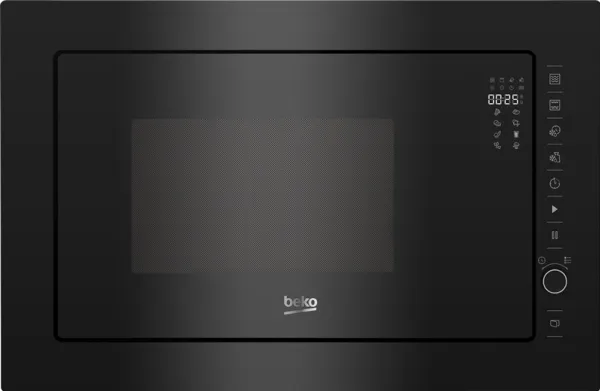 Beko b300 BMGB 25333 BG - Mikrobølgeovn med grill - til indbygning - 25 liter - 900 W - sort