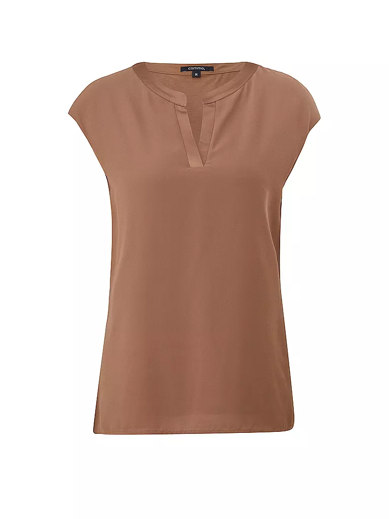 COMMA Shirt braun