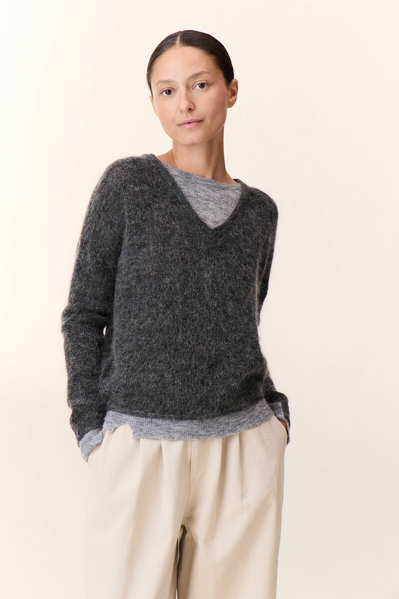LEON & HARPER<br>Suéter de gola redonda, MILLIPE