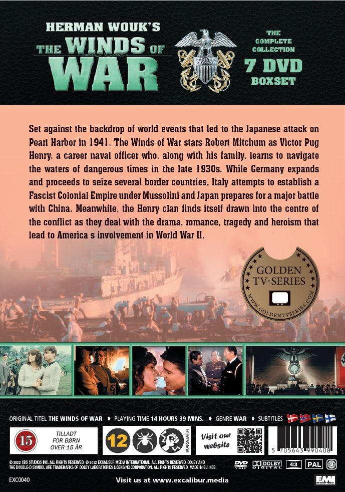 Winds Of War - Complete Collection - DVD
