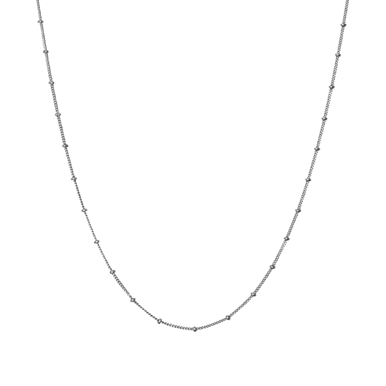 Maanesten Nala Choker Halskæde Sølv 2516c