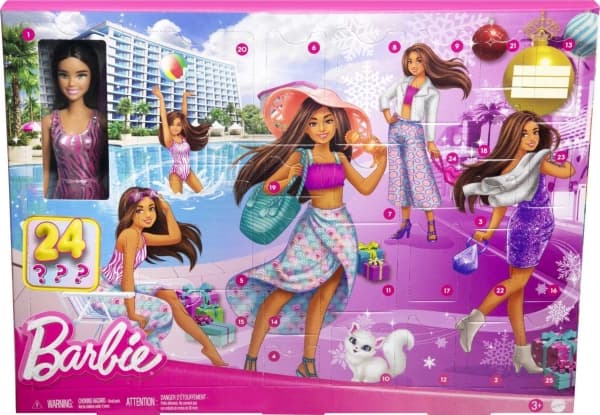 Barbie Fashionista Advent Calendar 2024