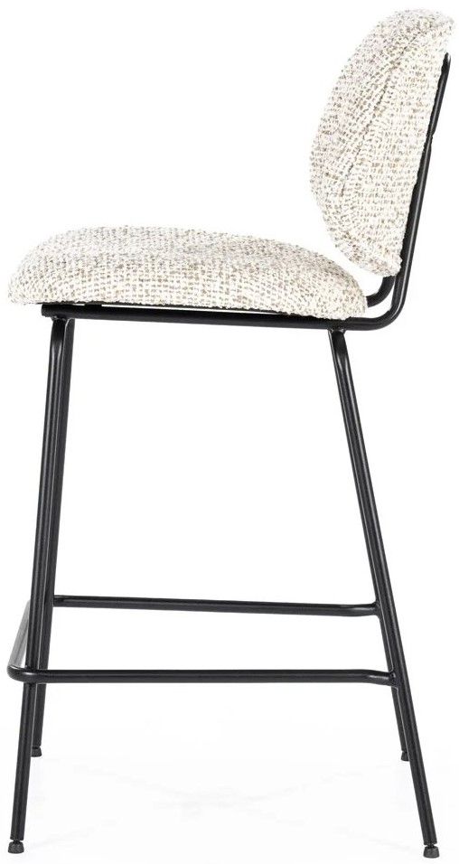 Barkruk Beige 95993 Jon B45 x D52 x H95 cm