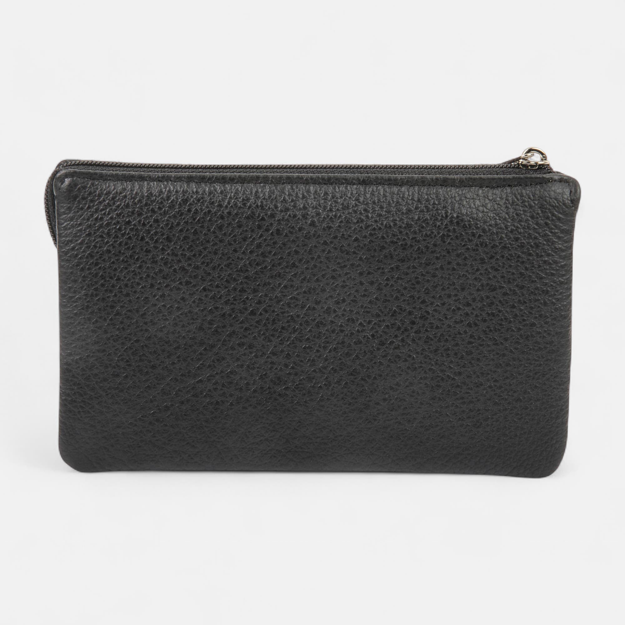 Petite maroquinerie en cuir noir