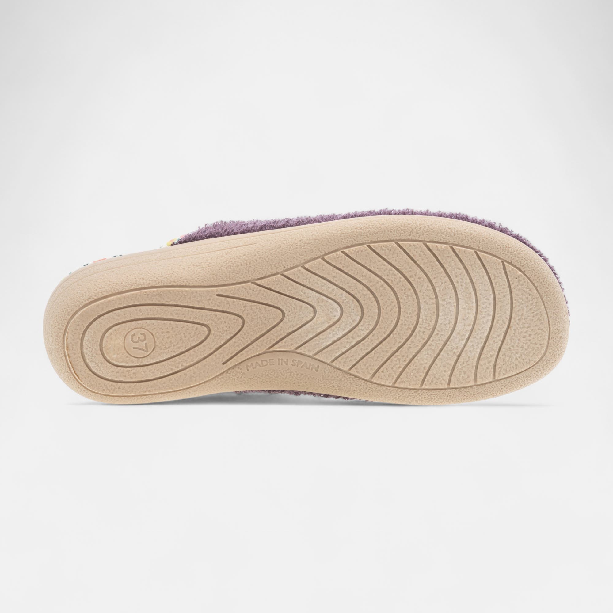 Pantoufles mules Femme violet