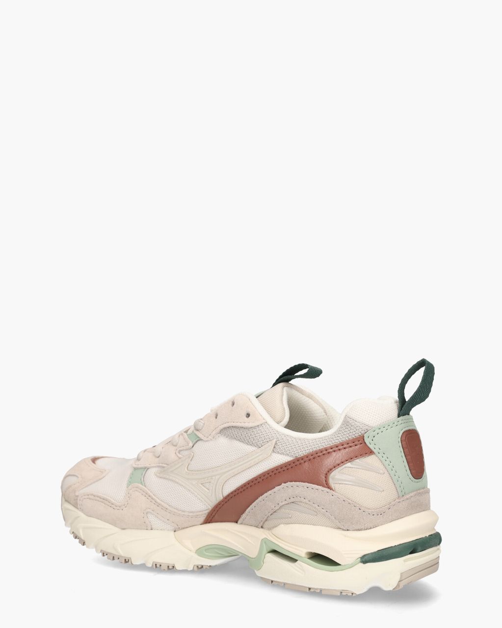 Mizuno Wave Rider 10 Off-White/Multicolor Herensneakers