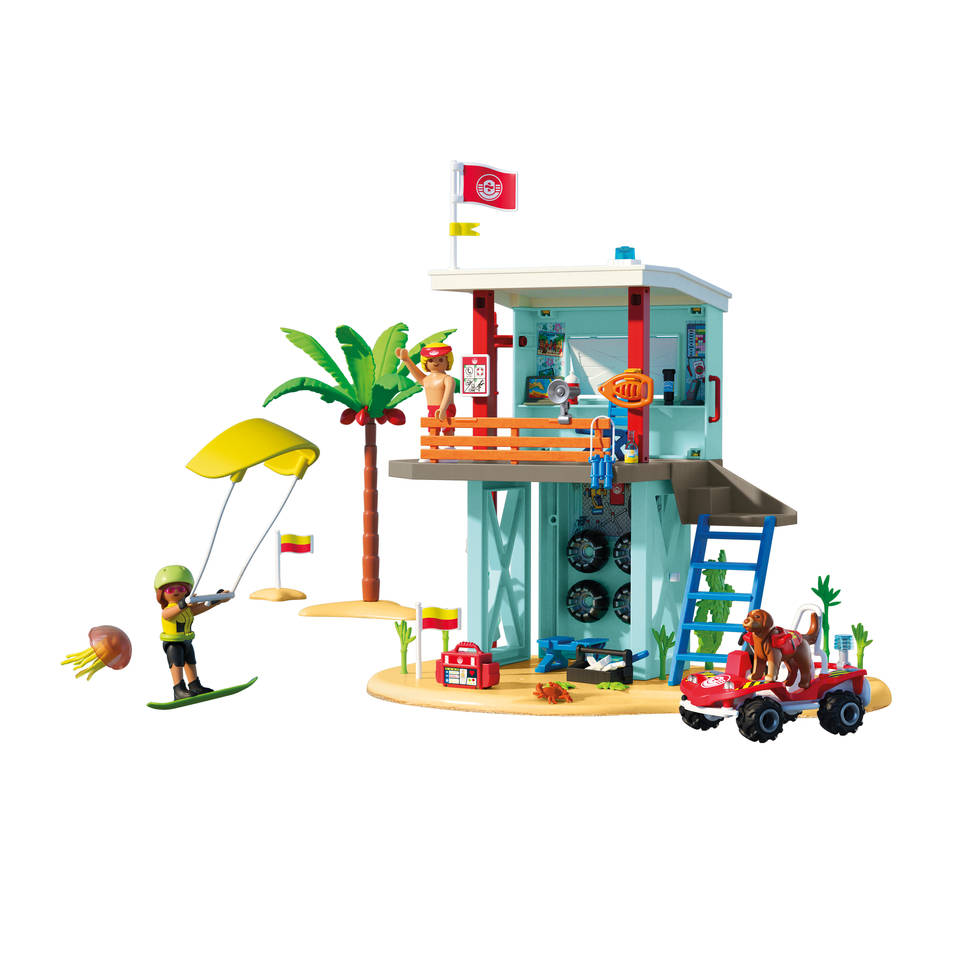 PLAYMOBIL My Life reddingstoren met strandbuggy 71903